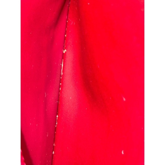 Louis Vuitton Red Monogram Vernis Wallet On Chain - Picture 8 of 8